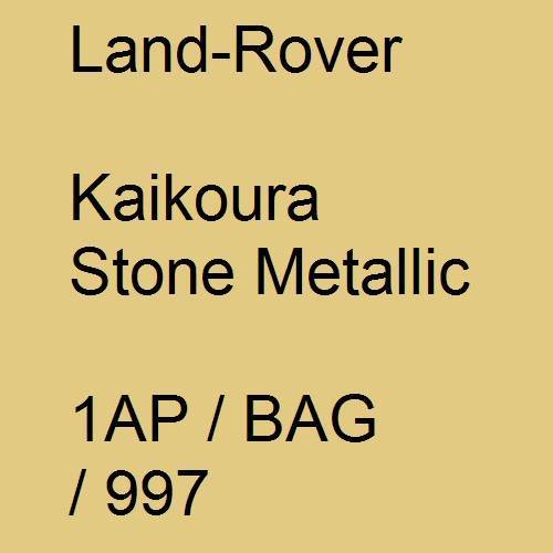 Land-Rover, Kaikoura Stone Metallic, 1AP / BAG / 997.